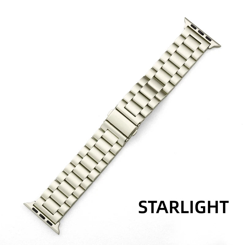 Adjustable Metal Bracelet Band for Apple Watch