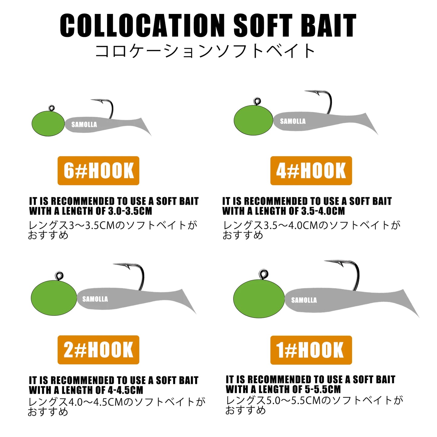 Jig Head Hook 3X Rockfish Ajing Fishing Hooks For Soft Worm Lure Bass Fish Pesca Goods 0.8-7g 5pcs/Bag Pike Trout Accessories