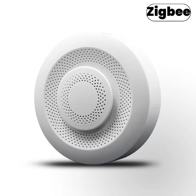 Smart Tuya Zigbee WIFI Airbox CO2 Formaldehyde VOC Detector Temperature Humidity Sensor App Control Smart Home Scene Linkage