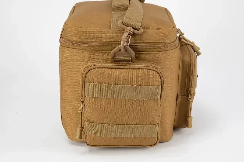 13L Tactical Thermal Cooler Bag Picnic Cooler Box Camping Lunch Bag Outdoor Heavy Duty Lunch Box Cooler Backpack Camping Storage