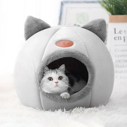 Tent-Style Cat and Small Dog Pet Bed Mat 100 Percent Cotton