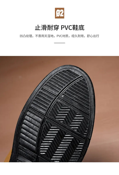 Men's Chelsea Boots Lace-Up Suede Black Ankle Boots