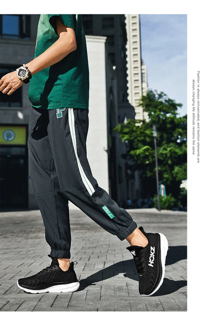 Carbon Plate Air Cushion Running Shoes Unisex Cushioned Walking Shoes