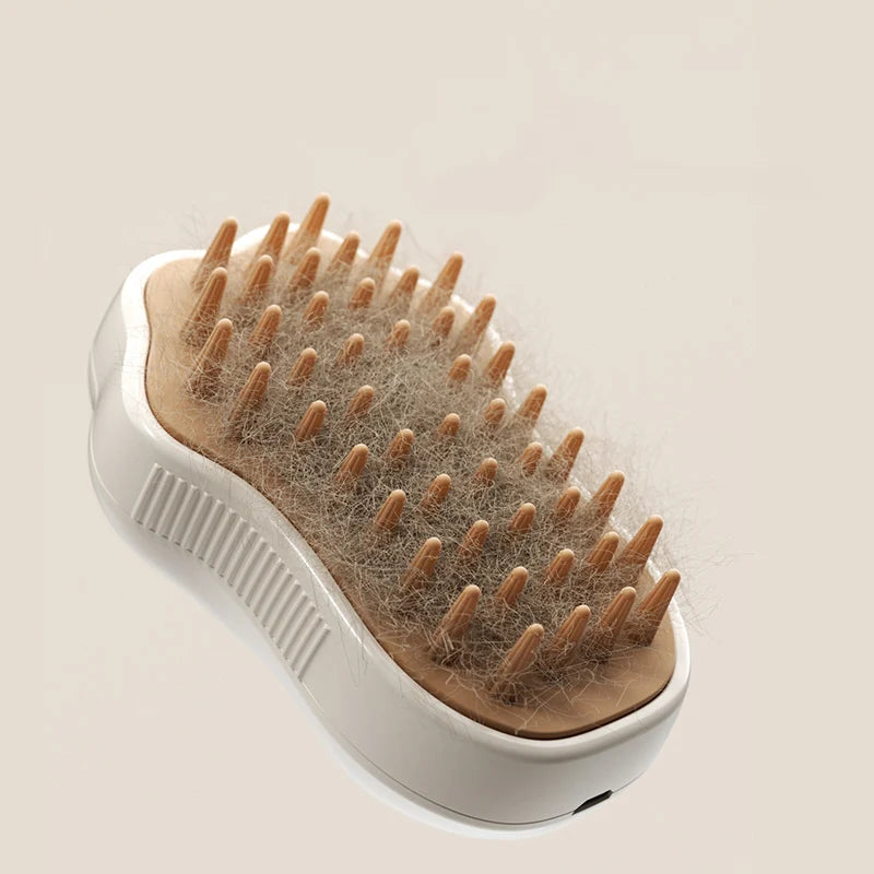 3-in-1 Pet Grooming Brush for Hair Removal and Massage