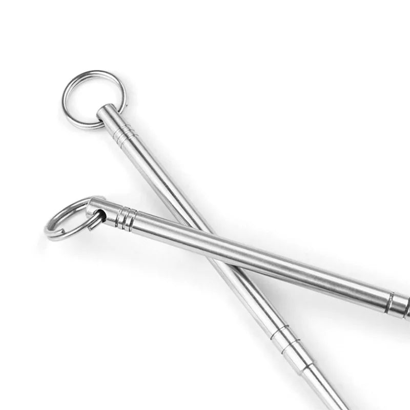 Fishing Blind Poking Fishhook Remover Deep Throat Stainless Steel Unhooking Remover Fish Extractor Deep Throat