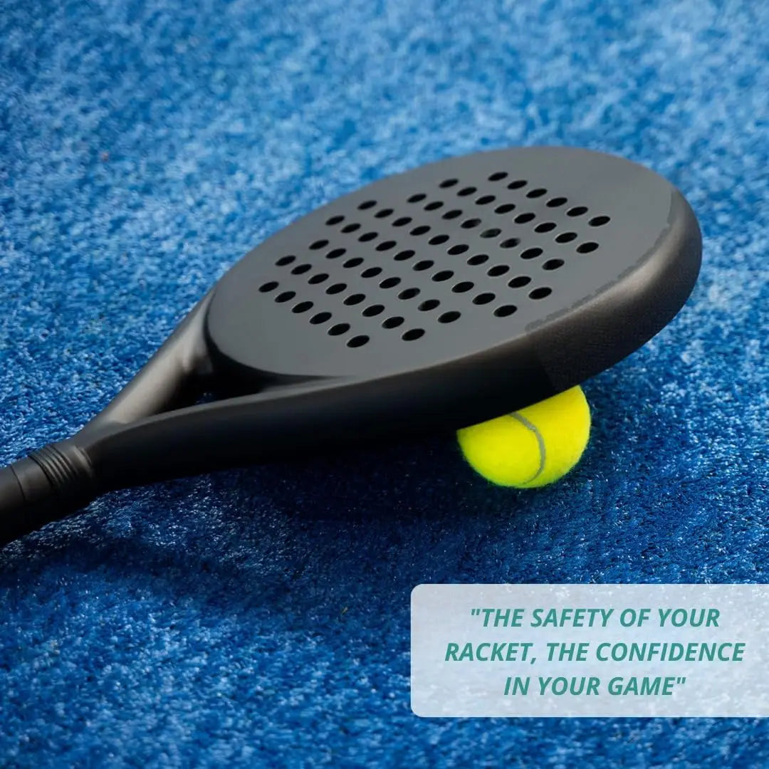 AMA SPORT Padel Racket Protection Tape Pack of 1/2/6 Edge Protector Durable & Easy to Replace Transparent Padel Protector