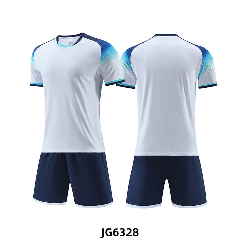 Adult Kid Football Jersey Men Customize Soccer Uniform Sports Shirt Women Futsal Sportswear Child Team Training Tracksuit Outfit