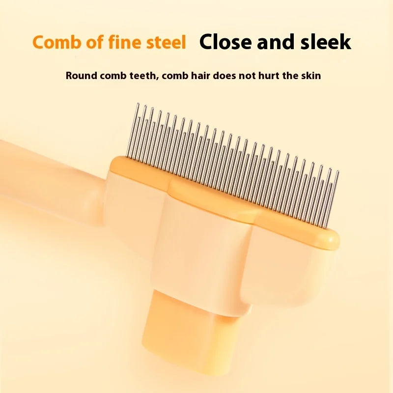 Cat Hair Remover Brush – Grooming and Care Comb for Long-Haired Dogs and Cats