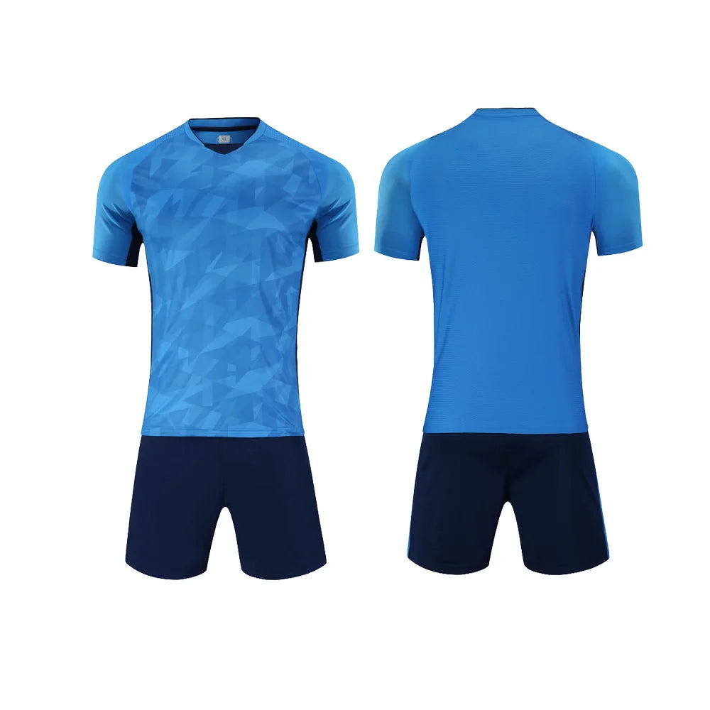 Adult Kid Football Jersey Men Customize Soccer Uniform Sports Shirt Women Futsal Sportswear Child Team Training Tracksuit Outfit