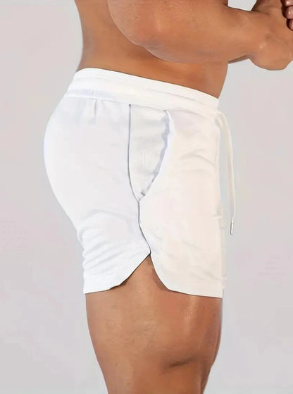 Men's Polyester Running Shorts Printed Gym Shorts Summer