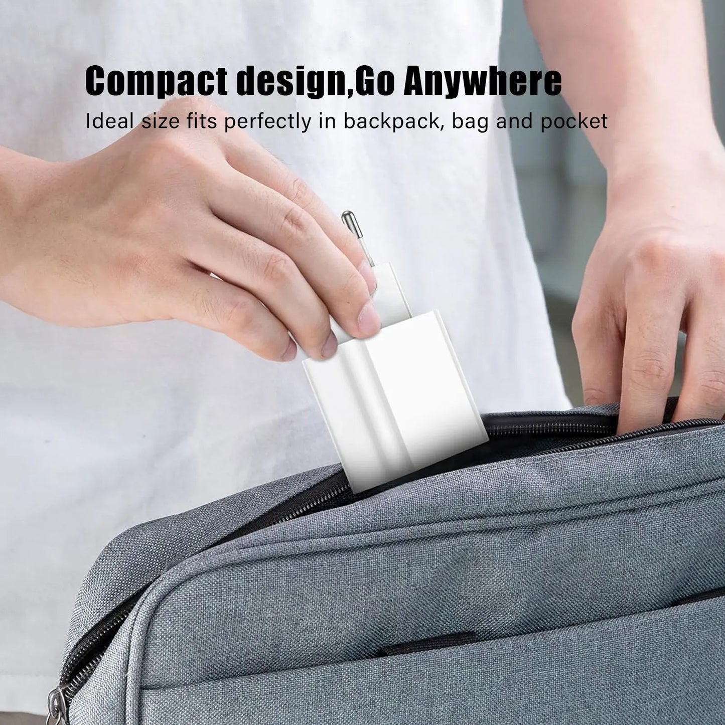 30W USB Type-C PD Fast Charger For iPhone 11-16 Pro Max Plus