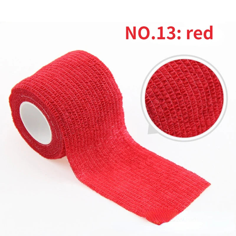 Sports Bandage Elastic Elastoplast Self Adhesive Tape Protect Wrist Palm Finger Arm Shoulder Knee Ankle Pets Leg Tattoo Safety