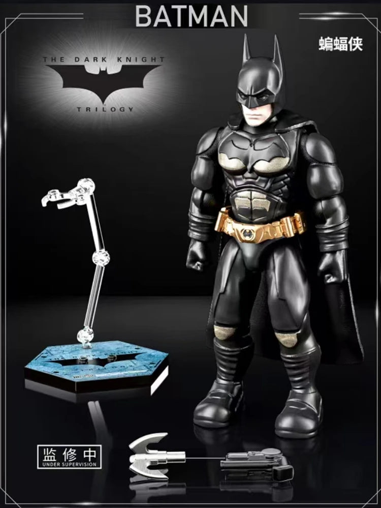 DC Justice League Toy The Dark Knight Trilogy Action Figure Batman Superman Aquaman The Flash Assembly Figure Kids Birthday Gift