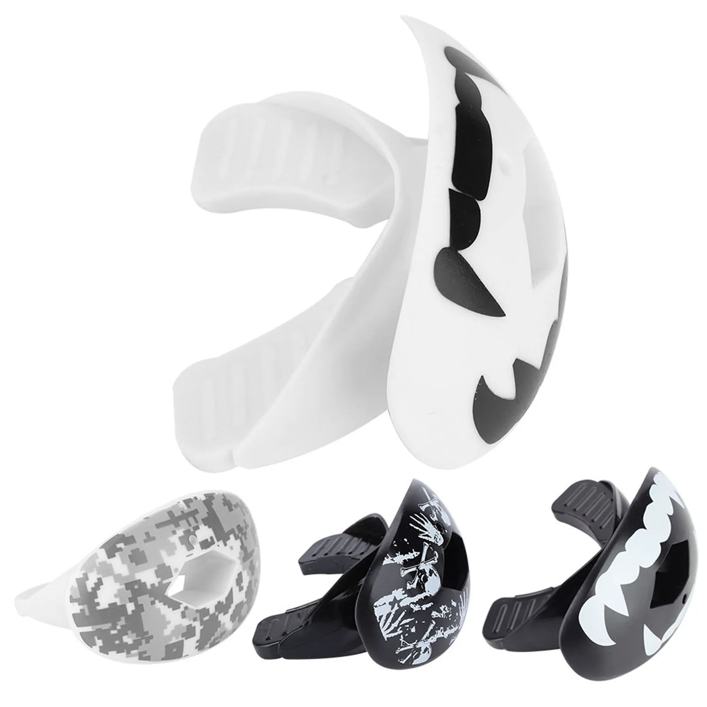 Food Grade TPR Mouthguard For Boxing Football Rugby 4 Color Set