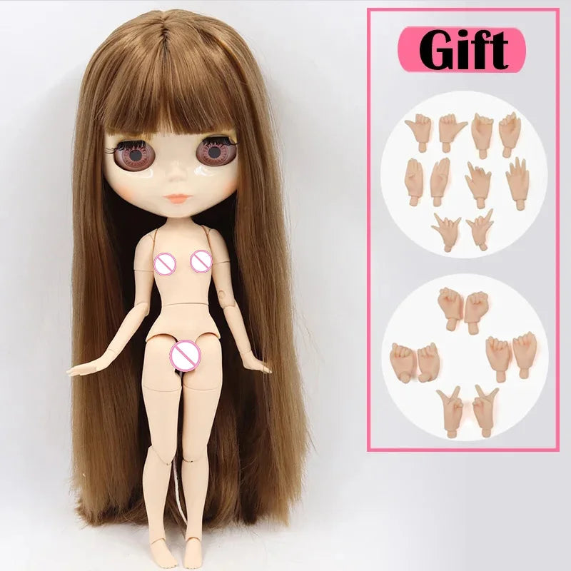 ICY DBS Blyth Doll White Skin Joint Body 1/6 BJD Special Price OB24 Toy Gift
