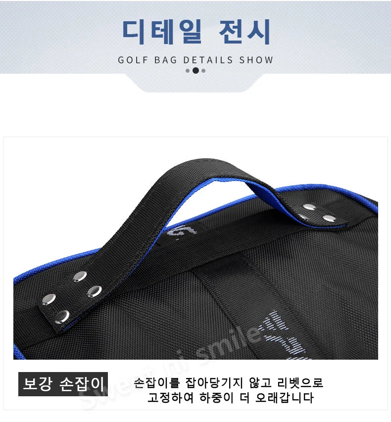 PGM Golf Travel Plane Bags with Wheel thicken Straps Foldable Golf Club Travel Cover for Airlines Golf Aviation Bag HKB009