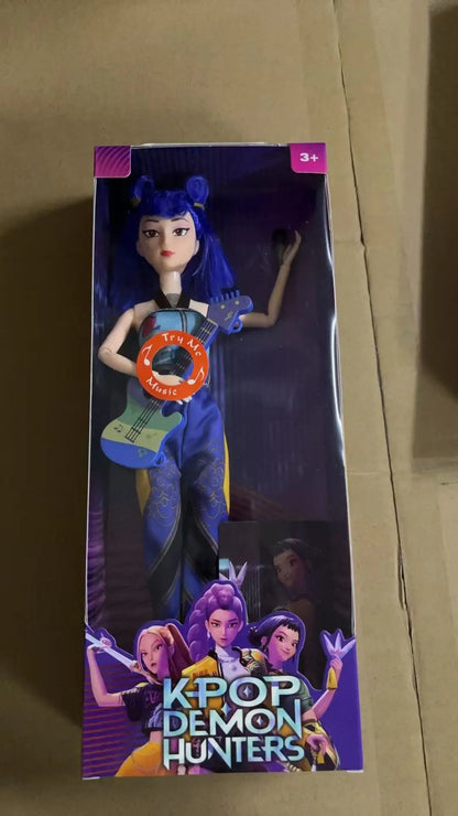 3-Pack Action Figure Dolls Set PVC Plastic Demon Hunters