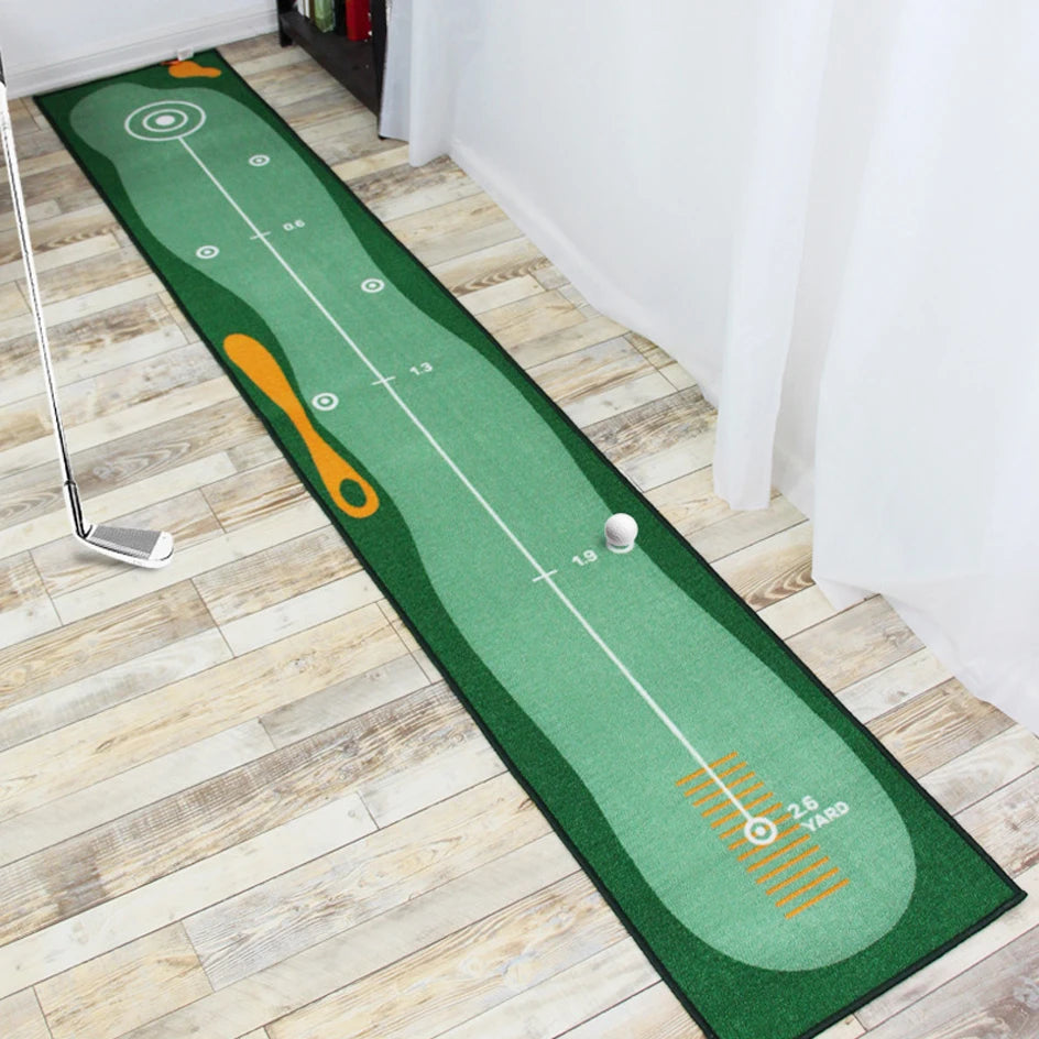 Golf Putting Carpet 50X300cm Golf Mat Lightweight Golf Training Pads Portable Putter Practice Indoor Outdoor Golf Sports