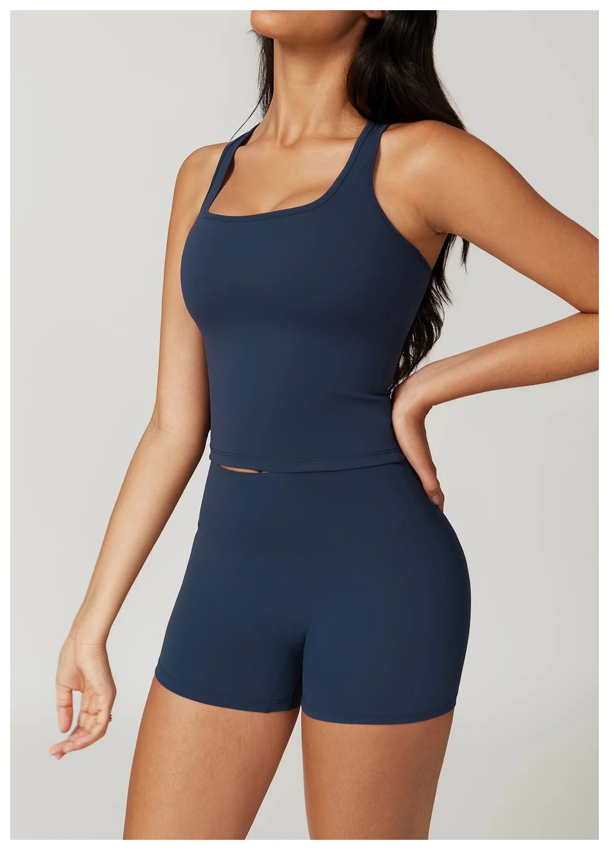 Hearuisavy Shockproof Yoga Vest Running Gym Tank Top Women Fitness Quick-Dry Workout Vest Female Sports Sleeveless Top Women