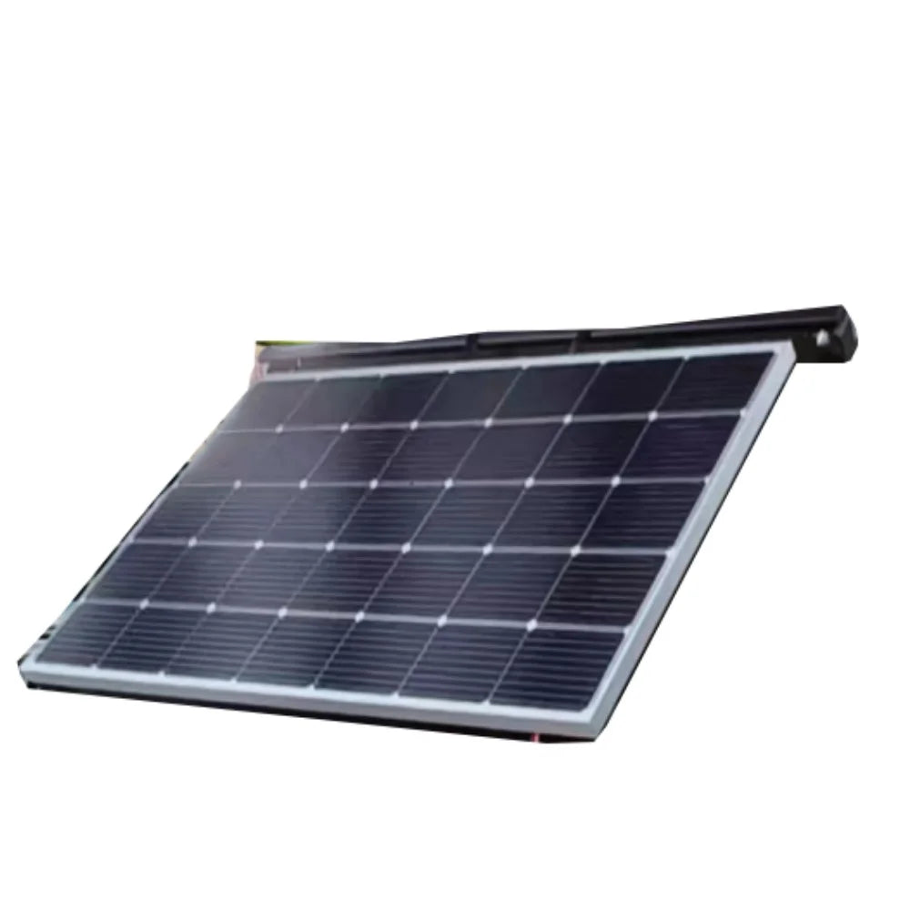 Aluminum Four-Person Rooftop Tent, Hard Shell, Closed Size 212x131x19 cm