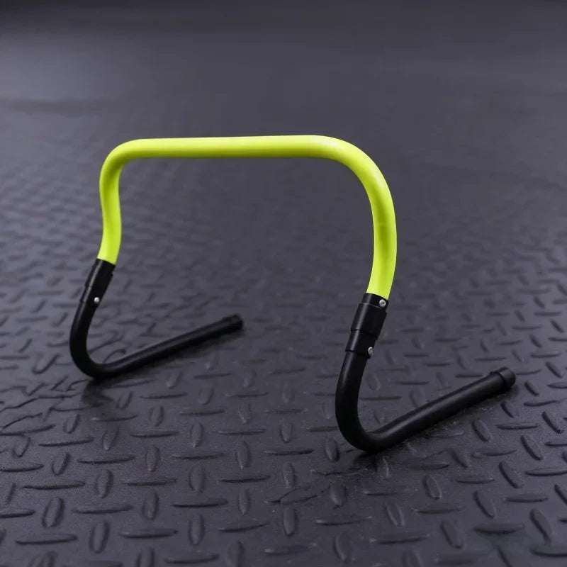 Portable Hurdles Foldable Football Training Agility Hurdle Physical Training Assistant Equipment Multifunction Mini Barrier Bar