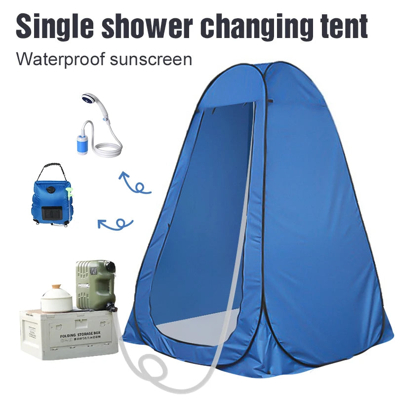 WESTTUNE Portable Pop-Up Camping Shower Tent Privacy Changing Fitting Room Tent Shelter Mobile Toilet Fishing Photography Tent
