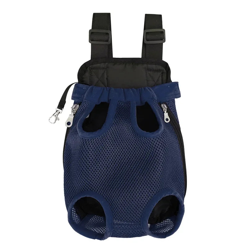 Pet Backpack Portable Portable Cat Double Shoulder bag Outdoor Travel Dog Carrier Bag Pet Dog Front Bag Mesh Backpack
