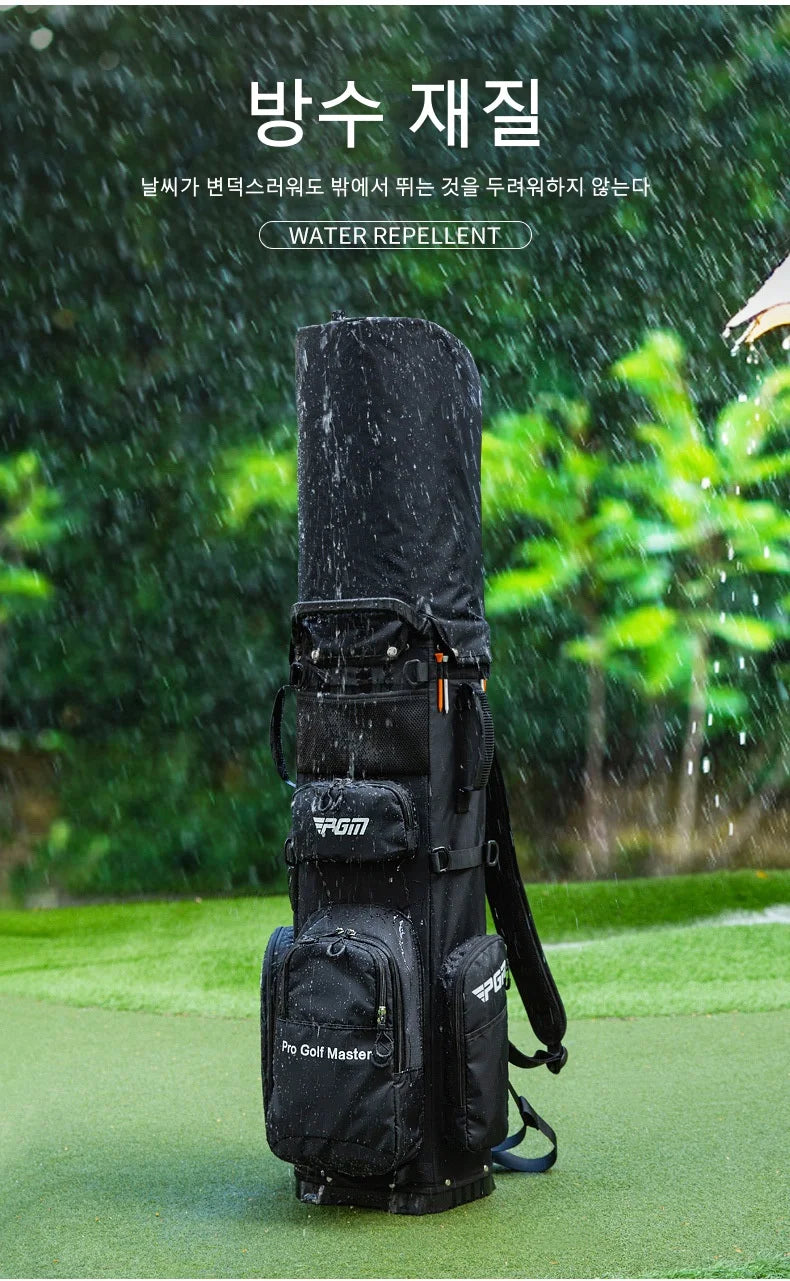 PGM Golf Bags Backpack Design Clubs Bag 2kg Ultra Lightweight Portable Fixed Insert Waterproof Accessories QB144
