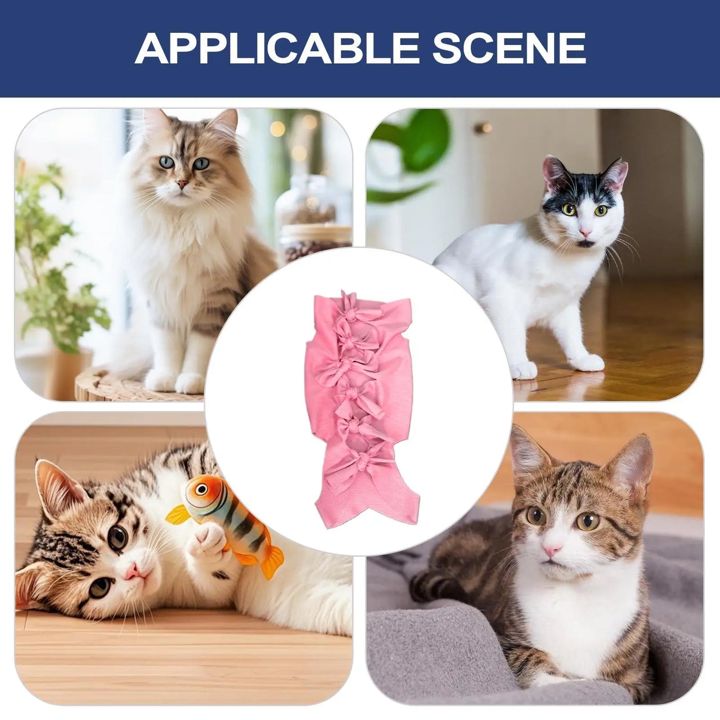 Cat Recovery Suit Breathable Recovery Suit For Cats Soft Vest Onesie Jacket For Spay Wound Lick Prevention Pet Home Indoor