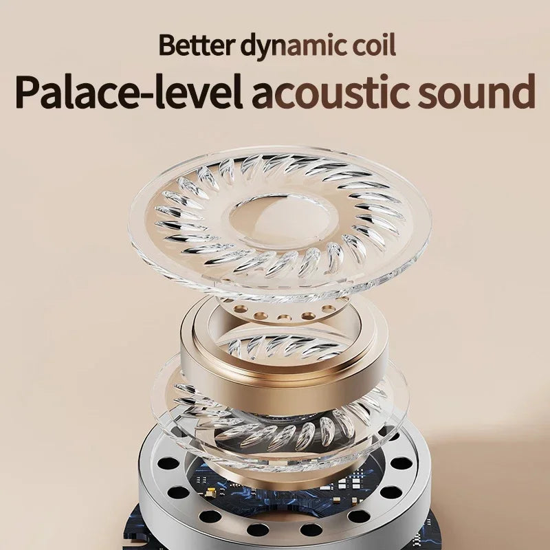 Q86 Bluetooth 5.3 Wireless Headphones Power LED Digital Display 24hours Endurance HiFi Gaming Headsets Waterproof Sports Earbuds