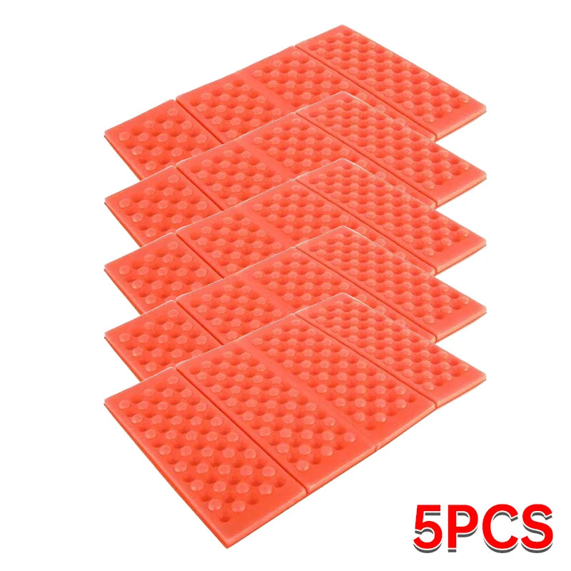 Portable Lightweight Mini Waterproof Mat Camping Foam Mat Foldable Kneeling Mat Comfortable Seat Cushion for Outdoor Activities