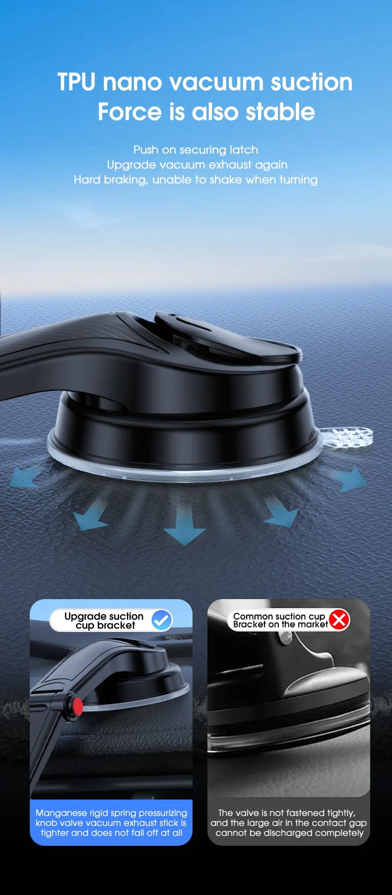 Car Phone Holder Stand Gravity Dashboard Phone Holder Universial Mobile Phone Support For iPhone 13 12 Pro Xiaomi Samsung