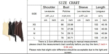 Women Backless Lace Splicing Mini Dress Sleeveless Solid Asymmetrical Polyester