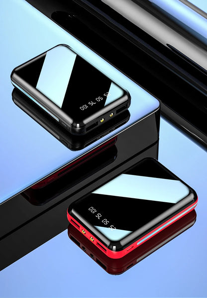 20000mAh Mini Power Bank With Mirror Screen LED Display