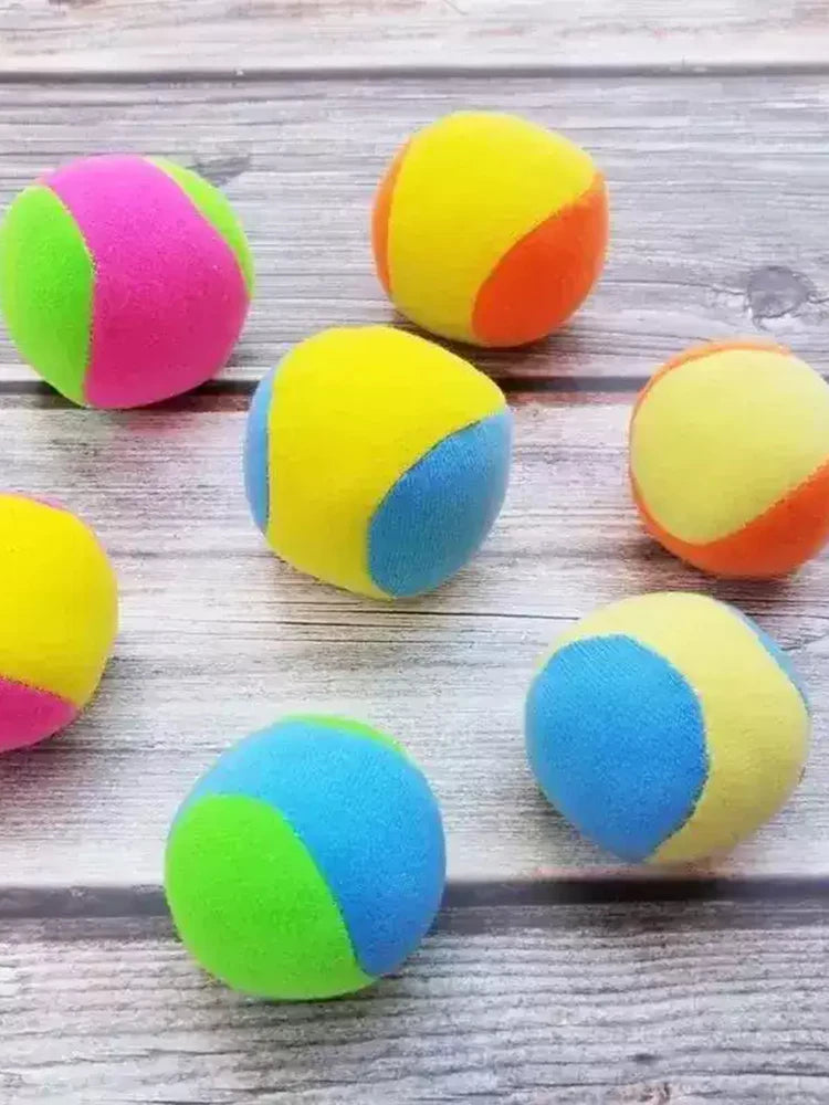 1/3/6pc Soft Ball Small Dog Tennis Play Training Pet Toys Dog Toy Ball Outdoor Throwing Dog Recovery Training Pet Supplies TMZ