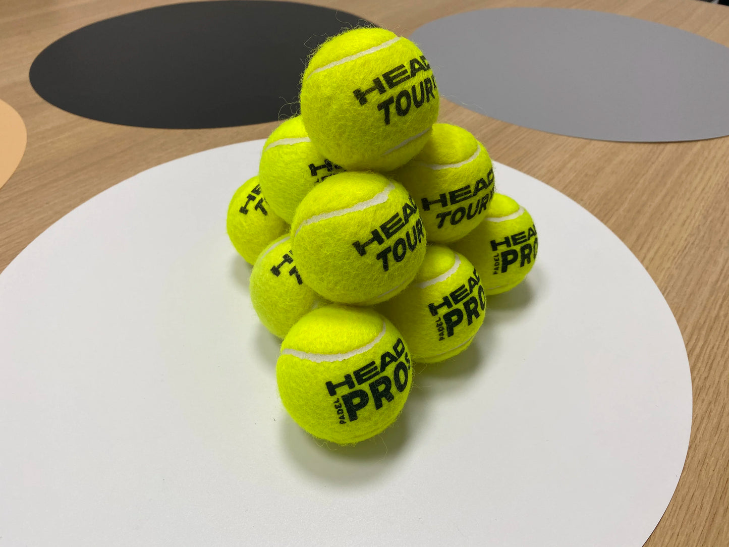 3/6/9/12 PCS HEAD Original Tennis Ball Training Balls Tenis Ball Tennis Coach Balls Trainer Pelotas Tennisballs Wool Rubber