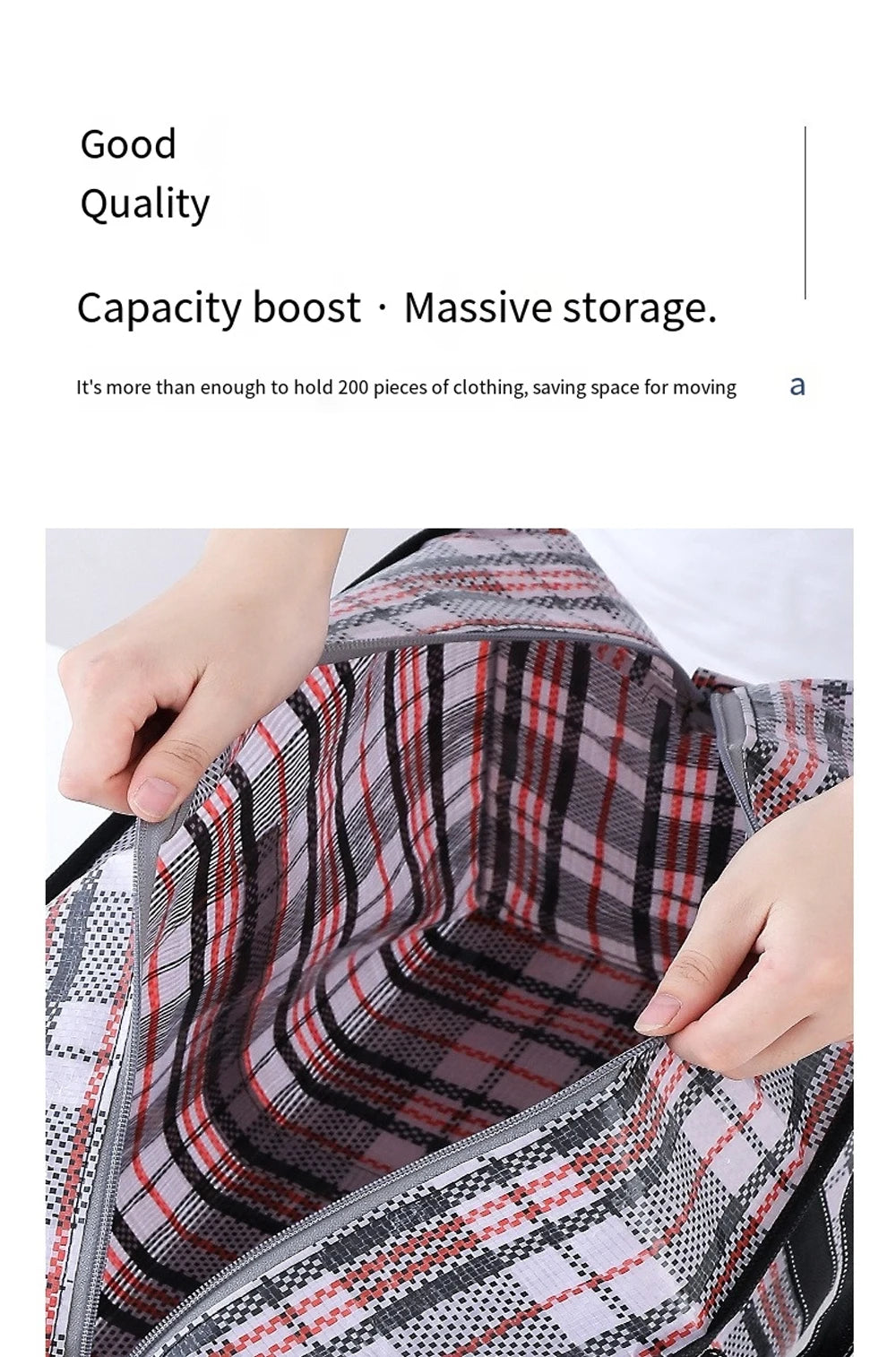 Extra Large Vacuum Storage Bags Space Saver Waterproof Dustproof Clothes Quilt Bag Closet Wardrobe Travel Underbed Organizer