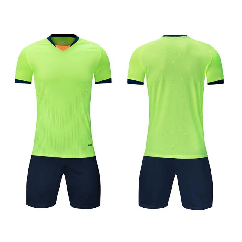 Adult Kids Personalize Football Jerseys Soccer Uniform MAN Women Team Training Quick-Drying Sportswear  Futsal Tracksuit Outfit