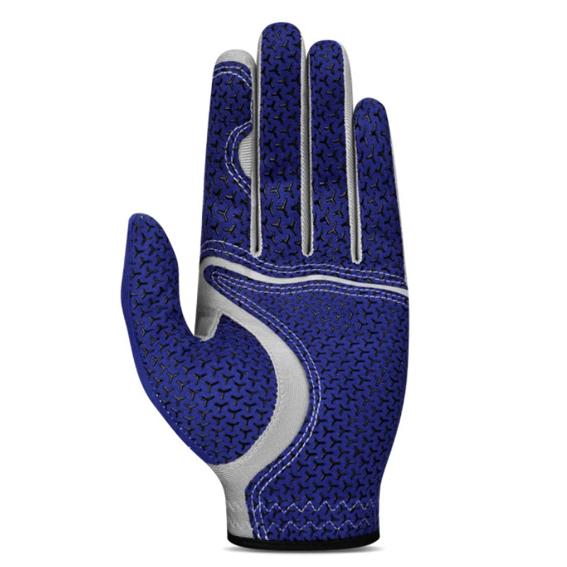 PGM Professional Golf Gloves Microfiber Cloth Fabric Breathable Non-Slip Club Swing Putting Training Glove ST037