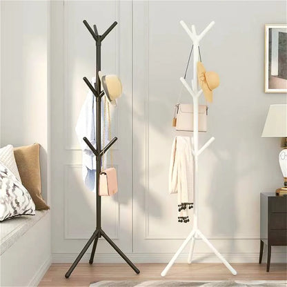 Vertical Coat & Hat Stand – Bedroom Storage Rack