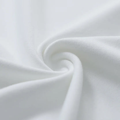 Men's Long Sleeve Base Layer T-Shirt, White, Polyester Elastane