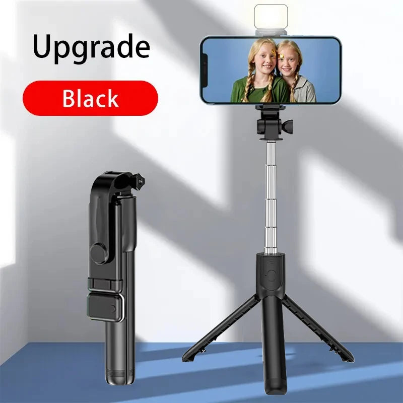 Wireless Bluetooth Selfie Stick Tripod Stand with Fill Light Remote Shutter Tripod For iPhone Samsung Xiaomi Live Phone Holder