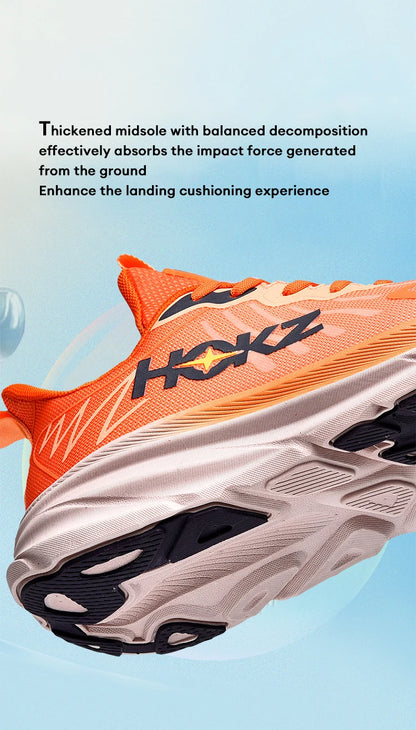 Carbon Plate Air Cushion Running Shoes Unisex Cushioned Walking Shoes