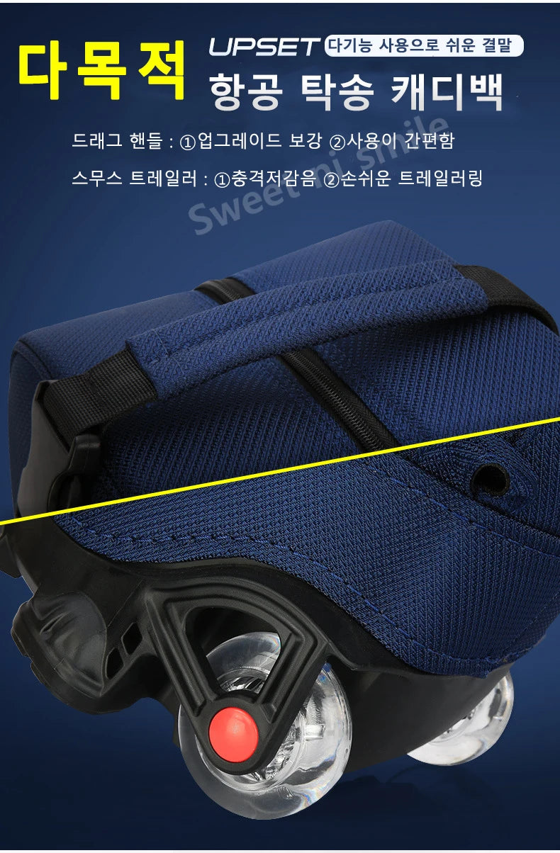 PGM Golf Bag with Wheels Ultra-light Sport Standard Golf Bags Large Capacity Golf Aviation Ball Storage Multifunctional QB069