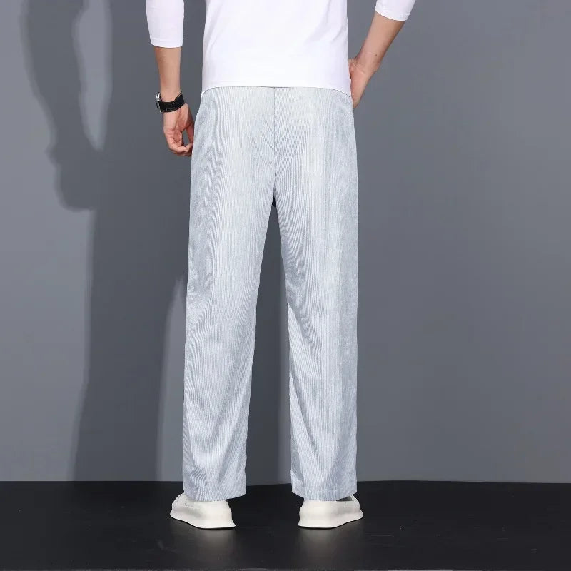 Men's Outdoor Golf Sports Windproof and Breathable Trend Straight Leg Pants Are Comfortable Fashionable Versatile Casual Pants