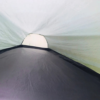 Single Person Canvas Tent 220x90x50 cm Waterproof Lightweight Backpacking Tent