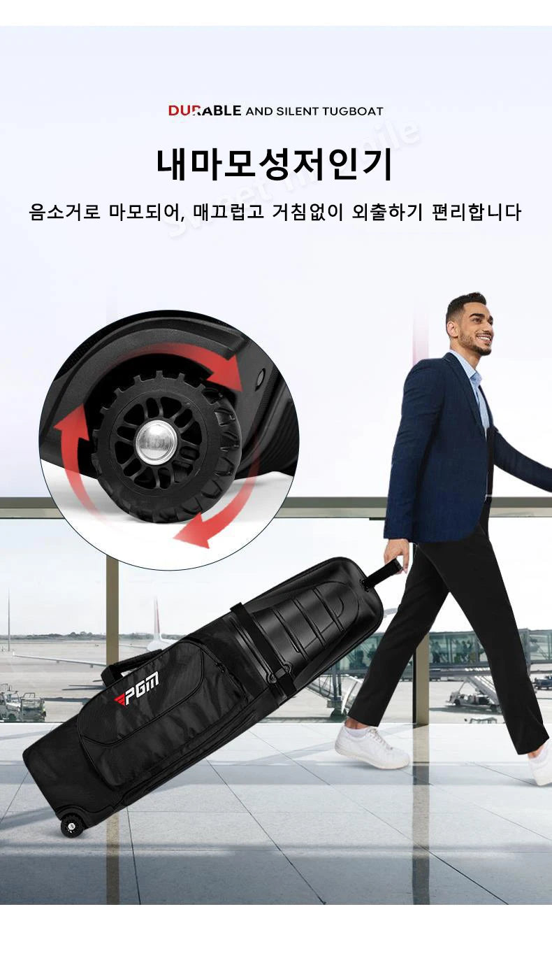 PGM Golf Aviation Bag for Men and Women, Travel Ball Bag, Collision and Compression Protection  HKB014