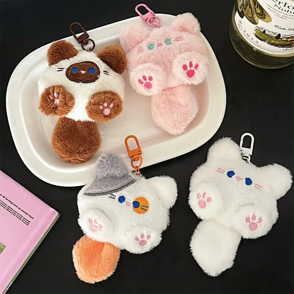 Soft Cat Plush Pendant – Backpack Accessory & Gift Idea
