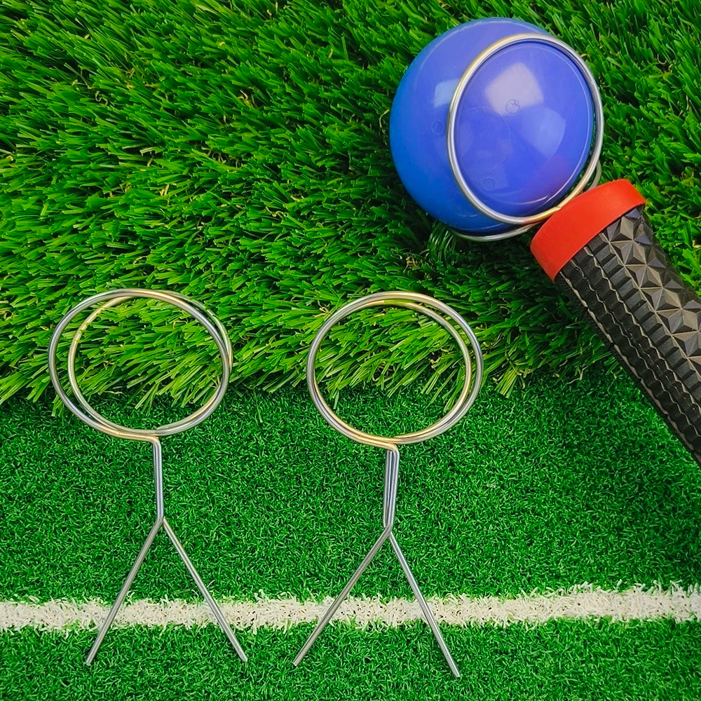 2pcs Golf Ball Retriever 60mm Ball Clip Grabber, Golf Ball Pickup Tool Picker for Practice, Training & Park Golf Accessories