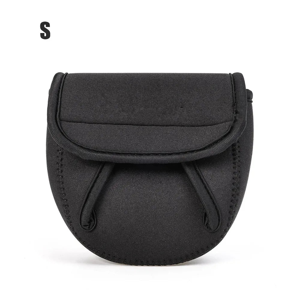 S/M/L Spinning Fishing Reel Cover Neoprene Wheel Protective Case Waterproof Reel Bag Storage Water Drop Wheel Package Outdoor